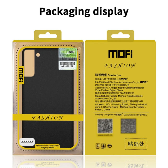 MOFI Shield Matte Series for Samsung Galaxy S22+ 5G Impact Resistant Hard PC Phone Case Protector Cover - Green - 7