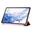 For Samsung Galaxy Tab S8 V-fold Stand Silicone + Leather Tablet Case Auto Wake/Sleep Function Cover - Rose Gold - 4