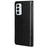 For Samsung Galaxy M23 5G/F23 5G Imprinted Butterfly Flower Pattern Leather Case Wallet Stand Cover with Strap - Black - 5