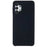 For Samsung Galaxy A32 5G Solid Silicone Ultra Slim Shockproof Phone Case Silky-Soft Touch Shockproof Back Cover - Black - 2