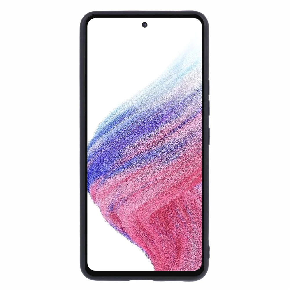For Samsung Galaxy A53 5G Imprinted PU Leather + TPU Anti-drop Phone Case with Built-in Metal Sheet - Green - 2