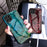 For Samsung Galaxy M53 5G Marble Pattern Tempered Glass + PC + TPU Scratch-resistant Protective Phone Shell Case - Black Marble - 5