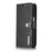 DG.MING Split Leather Wallet + PC 2-in-1 Phone Case Phone Covering for Samsung Galaxy S7 G930 - Black - 3