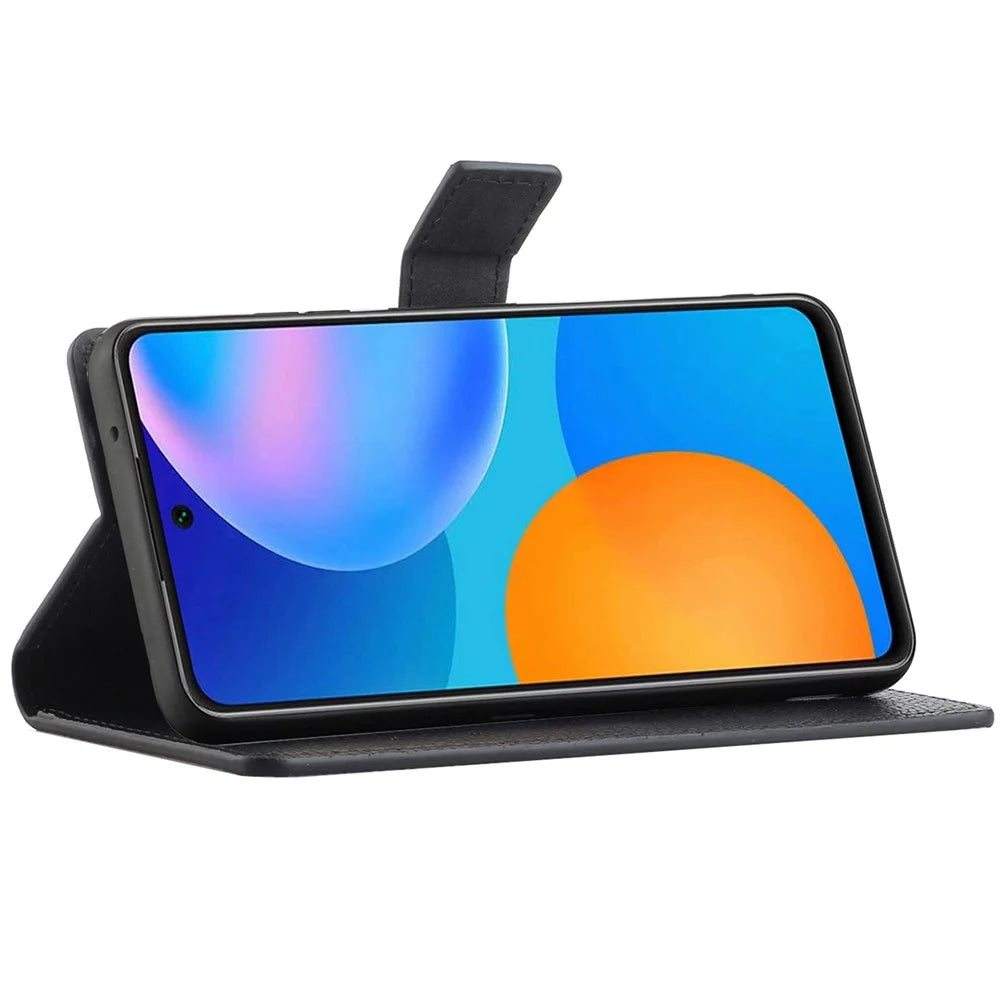 For Samsung Galaxy M23 5G / F23 5G PU Leather Litchi Texture Flip Wallet Case Stand Feature Scratch Resistant Full Protective Phone Cover - 2