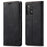 AUTSPACE A01 Series for Samsung Galaxy A73 5G PU Leather Case RFID Blocking Wallet Flip Stand Cover - Black - 1