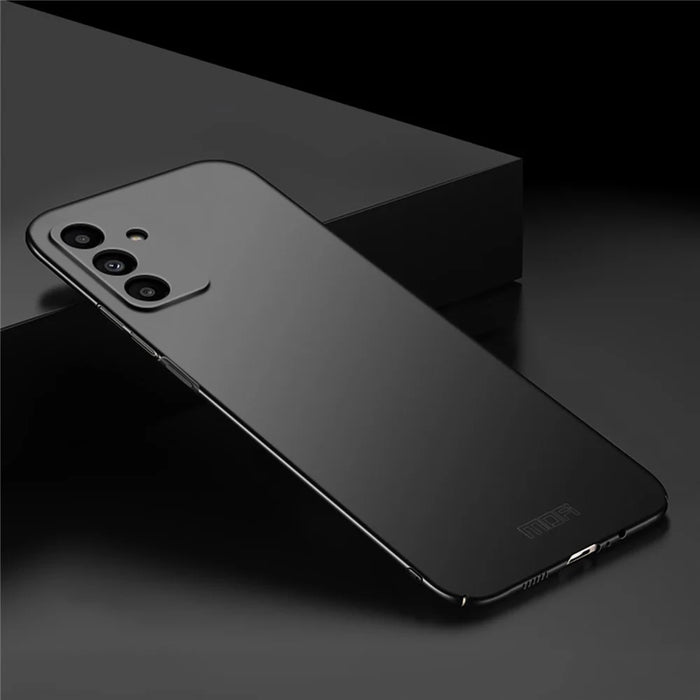 MOFI JK PC Series-1 Shield Matte Phone Case for Samsung Galaxy A13 5G, Drop-proof Protection Smartphone PC Cover  with Strap - Black - 2