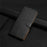 For Samsung Galaxy M33 5G Shockproof Magnetic Closing Genuine Leather Nappa Texture Wallet Stand Function Phone Case - Black - 7