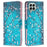 For Samsung Galaxy M33 5G (Global Version) Phone Case Pattern Printing PU Leather Wallet Stand Cover - Plum Blossom - 1
