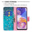 For Samsung Galaxy M33 5G (Global Version) Phone Case Pattern Printing PU Leather Wallet Stand Cover - Plum Blossom - 3