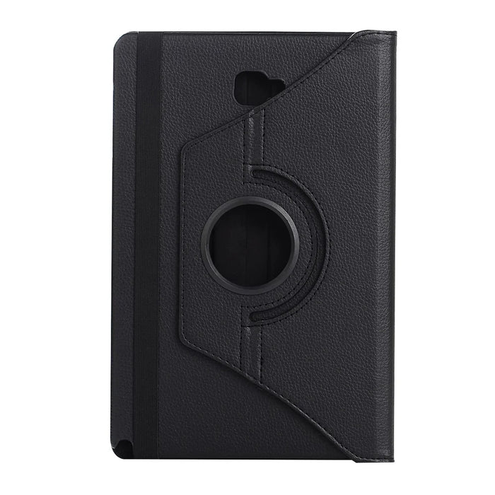 Rotary Stand Litchi Leather Tablet Case for Samsung Galaxy Tab A 10.1 (2016) with S Pen P580 P585 - Black - 3