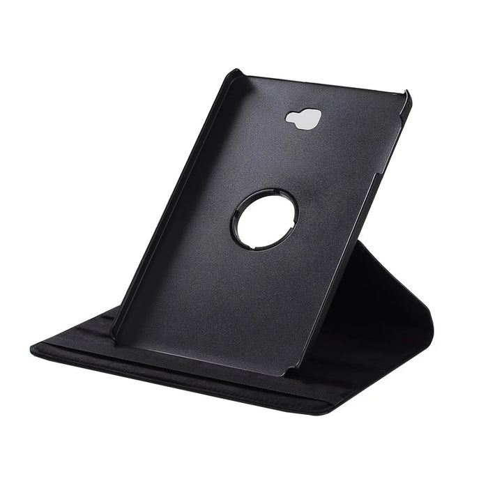 Rotary Stand Litchi Leather Tablet Case for Samsung Galaxy Tab A 10.1 (2016) with S Pen P580 P585 - Black - 5