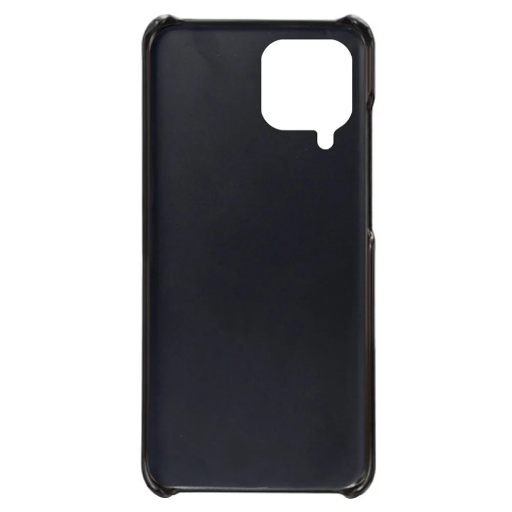 For Samsung Galaxy M53 5G Phone Protector All-round Shockproof Textured PU Leather Coated PC Phone Case - Black - 4