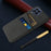 Cloth Texture Protective Case for Samsung Galaxy M53 5G, Hard PC + Cloth Back Cover with Dual Card Slot - Black - 5
