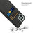 Cloth Texture Case for Samsung Galaxy M33 5G (Global Version), Hard PC + Cloth Back Protector Cover with Dual Card Slot - Black - 4