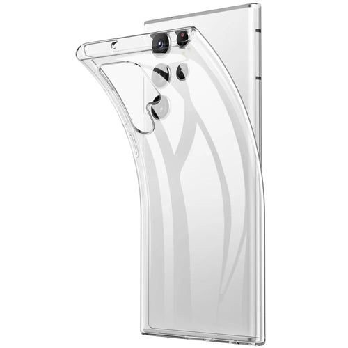 Transparent TPU Case for Samsung Galaxy S22 Ultra 5G, Anti-fingerprint Drop-proof Phone Protective Cover - 1