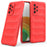 For Samsung Galaxy A33 5G Shockproof TPU Mobile Phone Protective Case Anti-drop Cover - Red - 2