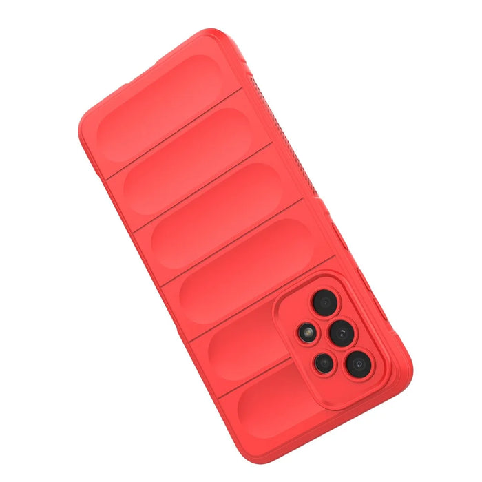 For Samsung Galaxy A33 5G Shockproof TPU Mobile Phone Protective Case Anti-drop Cover - Red - 4