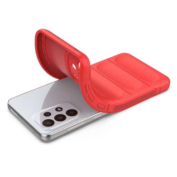 For Samsung Galaxy A33 5G Shockproof TPU Mobile Phone Protective Case Anti-drop Cover - Red - 6
