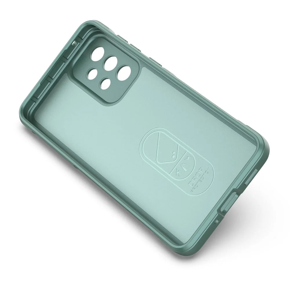 For Samsung Galaxy A53 5G Anti-scratch Drop Protection Rugged TPU Phone Protector Case Back Phone Cover - Green - 3