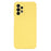 For Samsung Galaxy A23 5G (Global Version) / 4G Liquid Silicone Back Cover Soft Microfiber Lining Scratch-resistant Phone Protector - Yellow - 3
