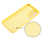 For Samsung Galaxy A23 5G (Global Version) / 4G Liquid Silicone Back Cover Soft Microfiber Lining Scratch-resistant Phone Protector - Yellow - 4