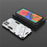 For Samsung Galaxy M33 5G (Global) PC + TPU Case Phone Back Cover with Kickstand - White - 3