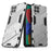 For Samsung Galaxy M33 5G (Global) PC + TPU Case Phone Back Cover with Kickstand - White - 5