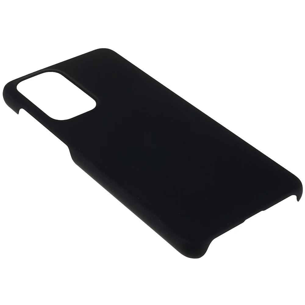 For Samsung Galaxy A33 5G Rubberized Plastic Hard Phone Case Mobile Phone Cover - Black - 4
