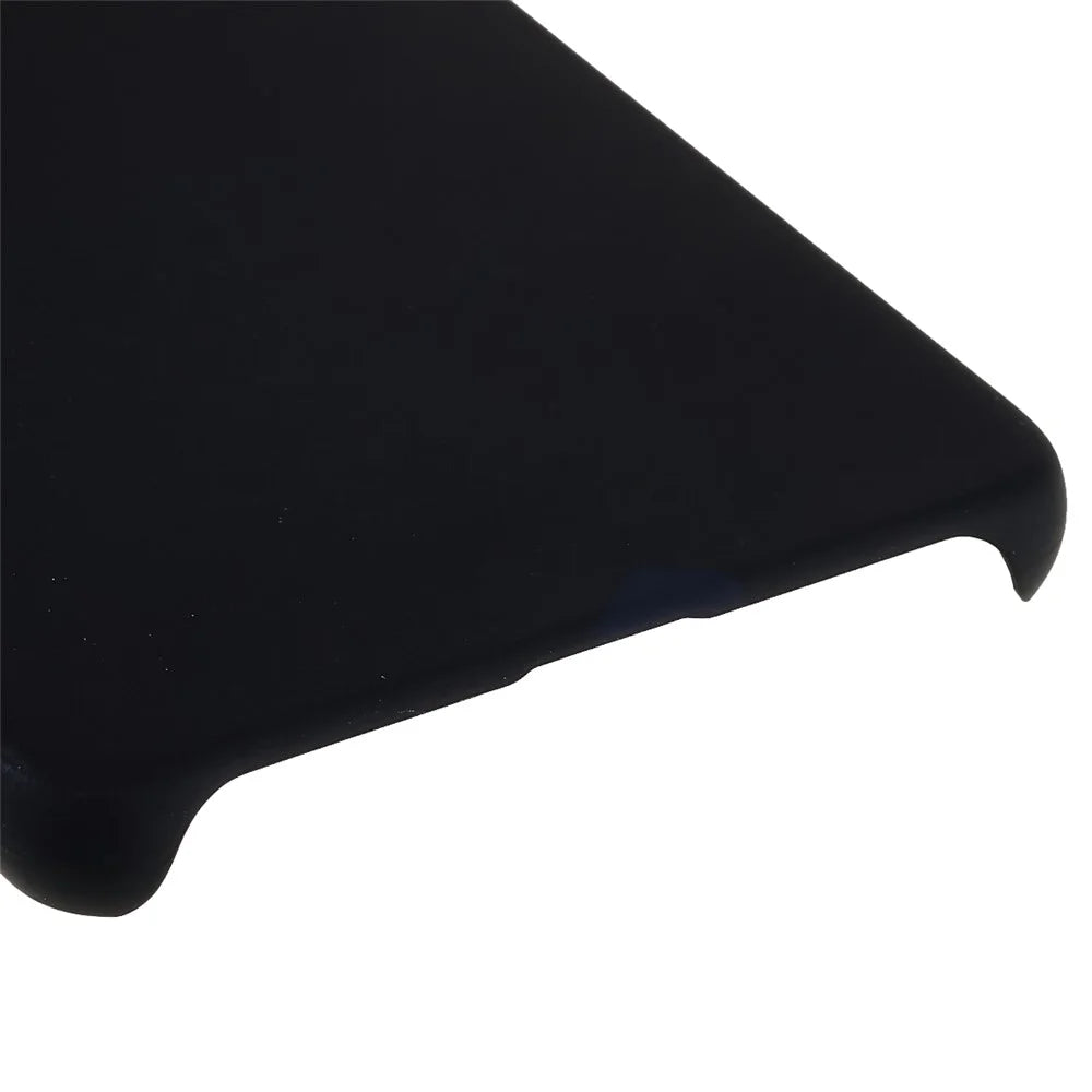 For Samsung Galaxy A33 5G Rubberized Plastic Hard Phone Case Mobile Phone Cover - Black - 5