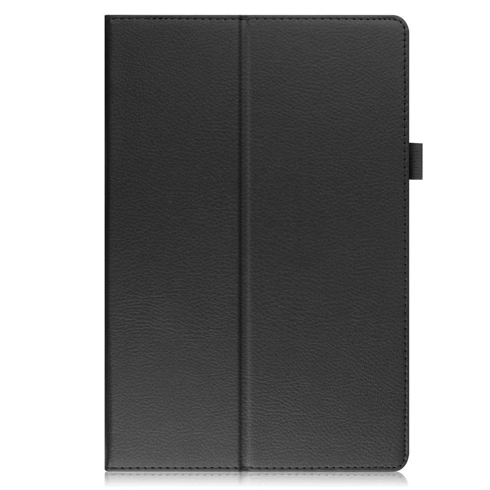 For Samsung Galaxy Tab A8 10.5 (2021) / (2022) Litchi Texture Tablet Case PU Leather Protective Cover with Auto Wake / Sleep - Black - 7