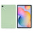 For Samsung Galaxy Tab S6 Lite (2020) / (2022) / (2024) Microfiber Lining Liquid Silicone Case Anti-drop Protection Tablet Cover - Green - 2
