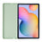 For Samsung Galaxy Tab S6 Lite (2020) / (2022) / (2024) Microfiber Lining Liquid Silicone Case Anti-drop Protection Tablet Cover - Green - 4