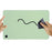 For Samsung Galaxy Tab S6 Lite (2020) / (2022) / (2024) Microfiber Lining Liquid Silicone Case Anti-drop Protection Tablet Cover - Green - 6