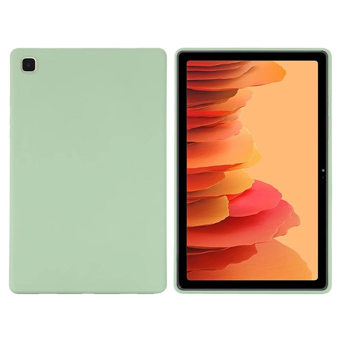 For Samsung Galaxy Tab A7 10.4 (2022) / (2020) Liquid Silicone Drop-proof Tablet Case Protective Cover - Green - 2