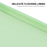 ENKAY HAT PRINCE Liquid Silicone Case for Samsung Galaxy A53 5G, Drop Resistant Straight Edge Design Camera Protection Lens Protector Cover - Light Green - 6