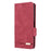 For Samsung Galaxy A22 5G (EU Version) Anti-scratch PU Leather Phone Case Hardware Design Smartphone Cover with Wallet Stand - Rose - 3