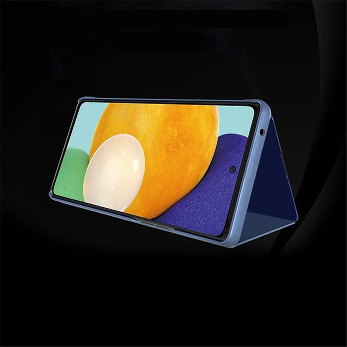For Samsung Galaxy A33 5G Flip Leather Cover with Stand Full Body Protective Phone Case - Sky Blue - 2