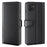 For Samsung Galaxy A03 (166.5mm) Genuine Split Leather Flip Case Stand Wallet Shockproof Full Protection Magnetic Cover - Black - 1