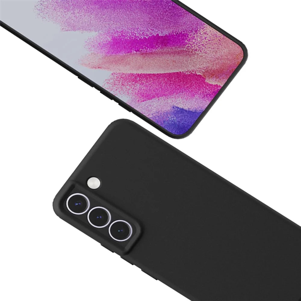 Liquid Series for Samsung Galaxy S22+ 5G Magnetic Case Wireless Charging Liquid Silicone Magnetic Case Soft TPU Microfiber Lining Drop Tested Cover - 3