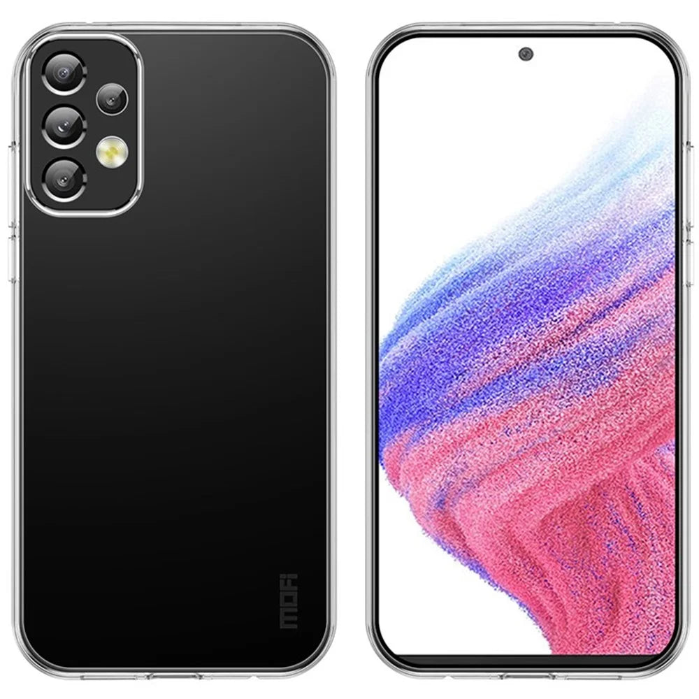 MOFI For Samsung Galaxy A53 5G Soft TPU Transparent Cover Shockproof Drop Protection Protective Case - 2