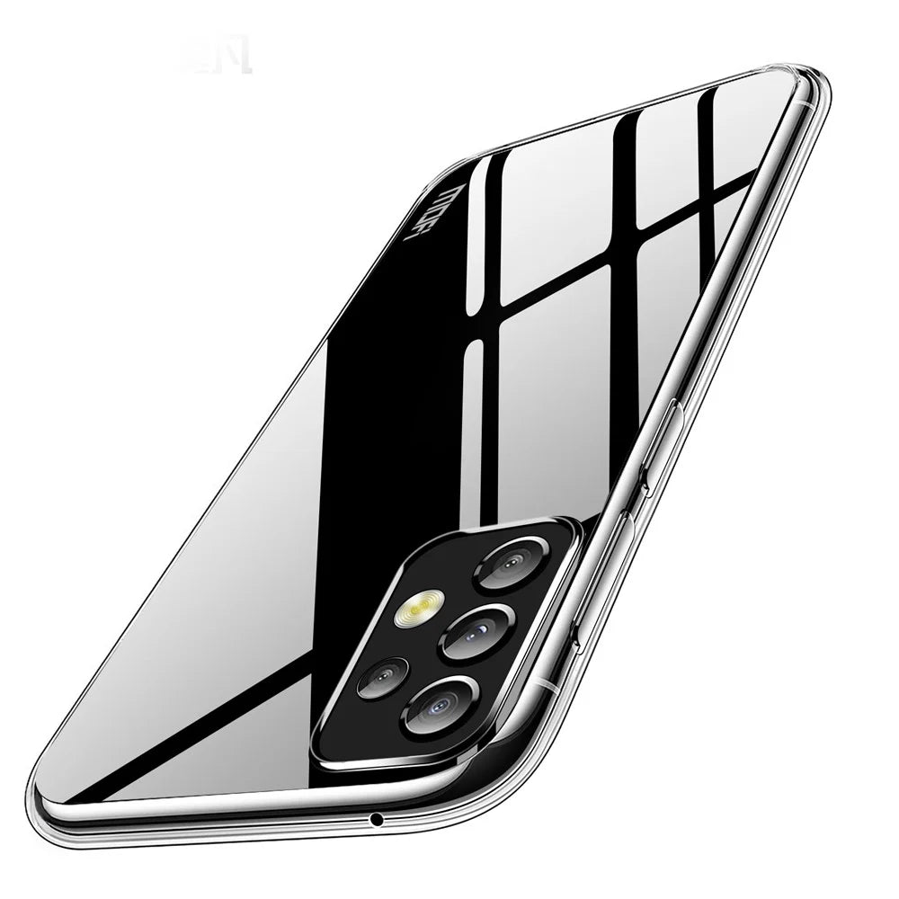 MOFI For Samsung Galaxy A53 5G Soft TPU Transparent Cover Shockproof Drop Protection Protective Case - 3