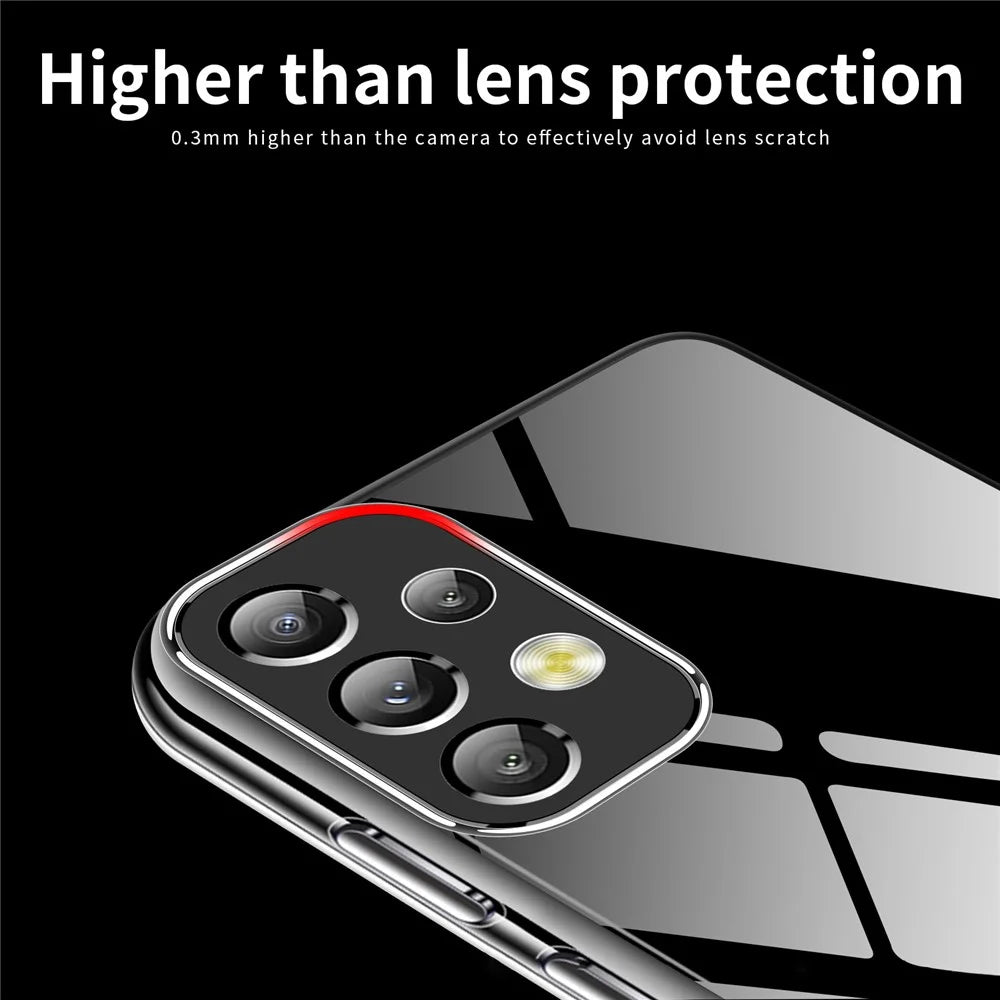 MOFI For Samsung Galaxy A53 5G Soft TPU Transparent Cover Shockproof Drop Protection Protective Case - 6