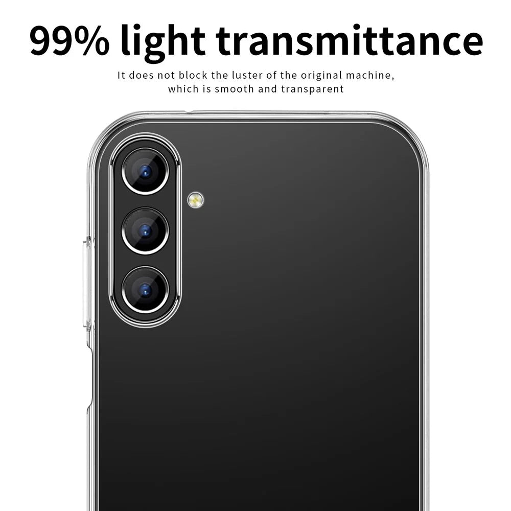 MOFI For Samsung Galaxy A13 5G / A04s 4G (164.7mm) Clear Crystal TPU Case Drop Protection Shockproof Defender Protective Cover - 7