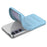 Anti-fall Case for Samsung Galaxy S22 5G Shockproof Rugged Back Cover Soft TPU Phone Shell - Baby Blue - 3