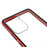 For Samsung Galaxy A53 5G Full Body Case Magnetic Tempered Glass Double-Sided Phone Case - Red - 7