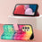 For Samsung Galaxy A13 4G Leather Case 3D Pattern Printing Wallet Stand Mobile Cover with Strap - Never Stop Dreaming - 2
