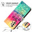 For Samsung Galaxy A13 4G Leather Case 3D Pattern Printing Wallet Stand Mobile Cover with Strap - Never Stop Dreaming - 7