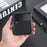 For Samsung Galaxy Z Flip4 5G Nylon Texture Anti-scratch PU Leather Coated PC Protective Phone Case - Black - 7