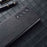 For Samsung Galaxy Z Fold4 5G Scratch-resistant Texture PU Leather Coated PC Anti-fall Cell Phone Case - Black - 6