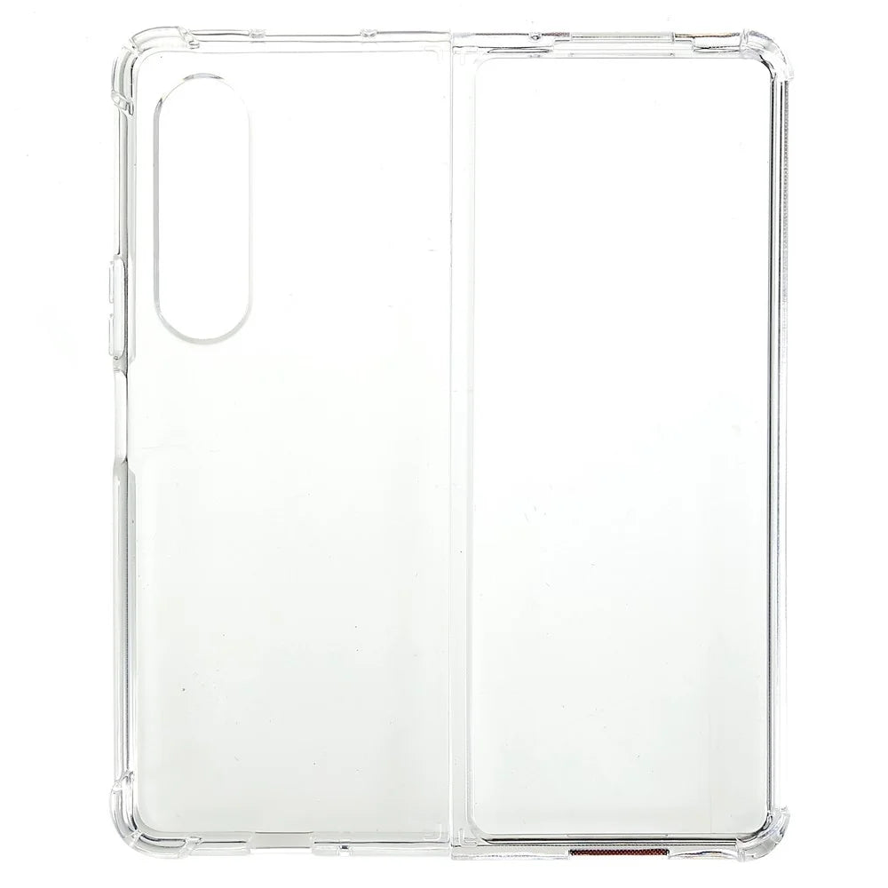For Samsung Galaxy Z Fold3 5G Wear-Resistant Anti-Scratch Transparent Mobile Phone Cover Case - 1